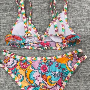 Cupshe Multicolor Floral Bikini